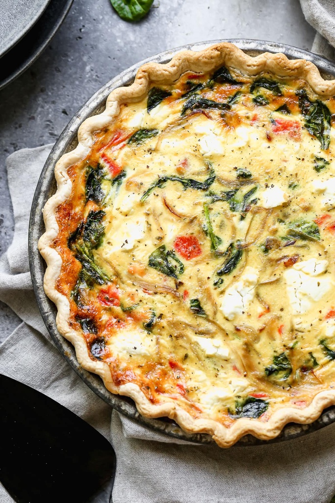 [GOA_CHEESE_QUICHE] Goat Cheese Quiche
