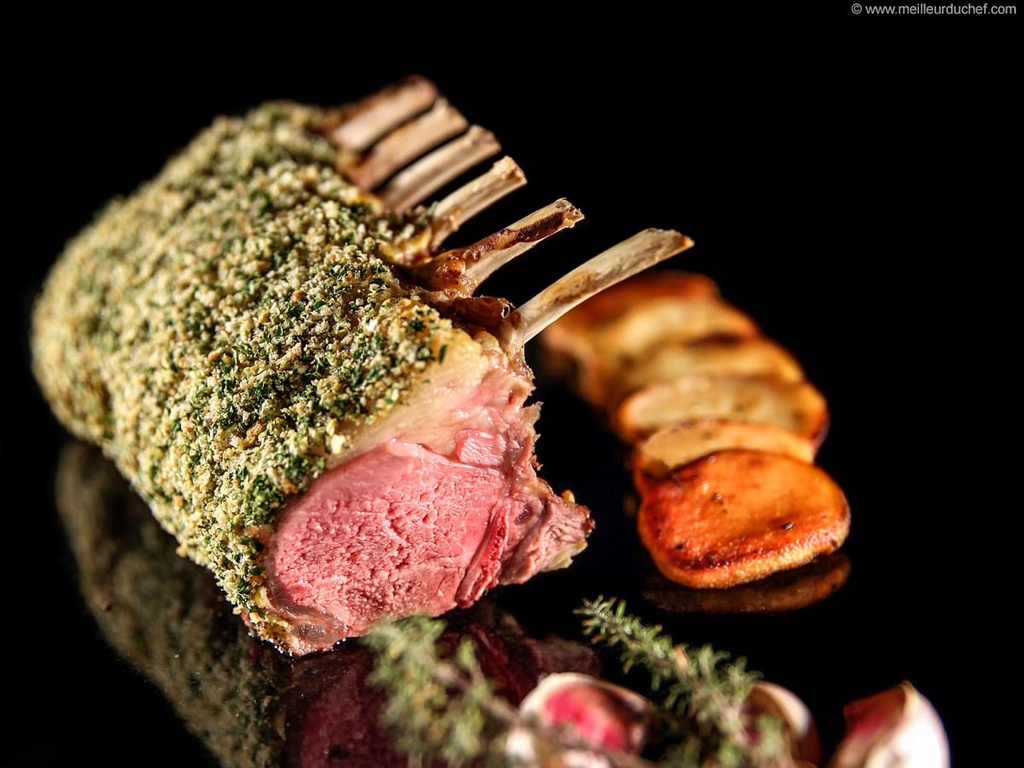 [FULL_RACK_HERB_CRUSTED] Herb Crusted Rack of Lamb