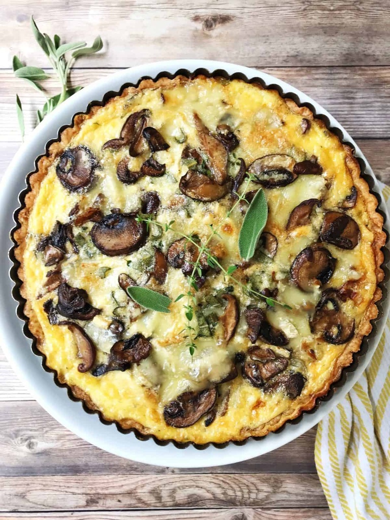 [MUSHROOM_QUICHE] Mushroom Quiche